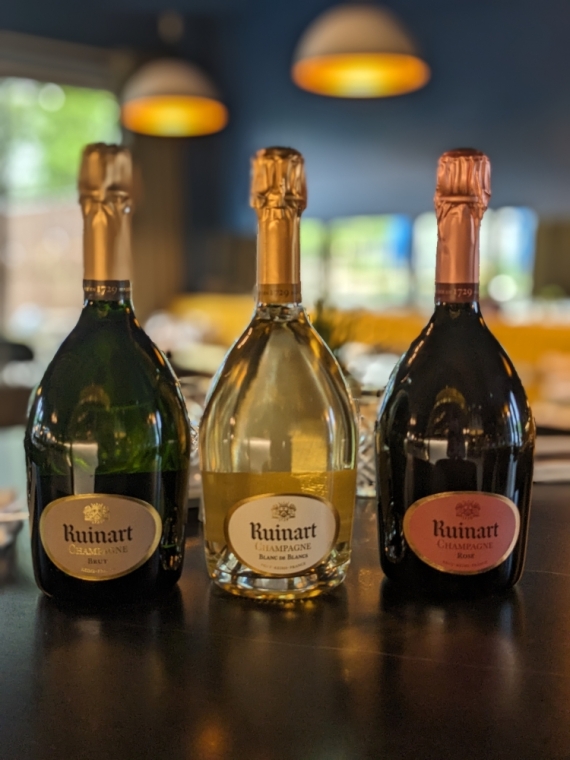 Venez découvrir notre nouvelle sélection de champagne "Ruinart" au restaurant le Double 7 à Dardilly., Dardilly, Double 7 Dardilly